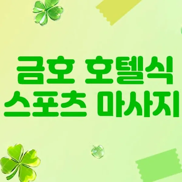 진주시 평거동 금호 호텔식 스포츠마사지 아로마 매장 사진 1